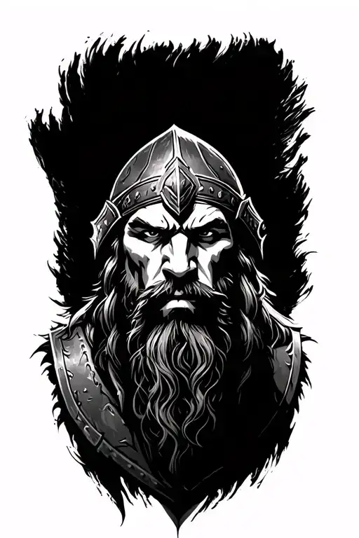 Vikings Warrior Black