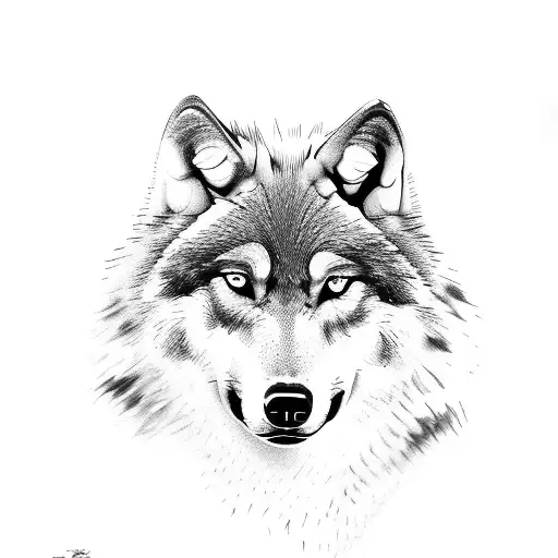 Wolf With Street Ghetto