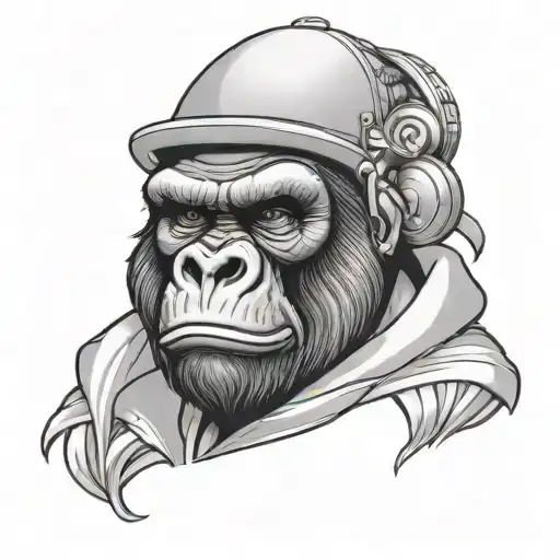 Silverback Gorilla Chicano Cholo