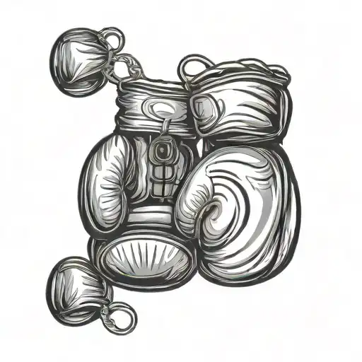 Boxing Gloves Symbolizing Love