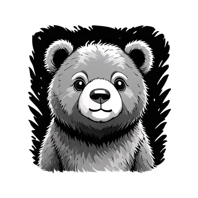 Cute Cuddly Bear