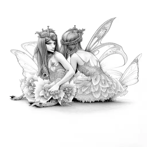 Two Lottle Fairy Sisters