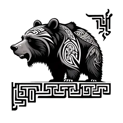 Bear With Maori And Greek Involved