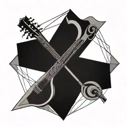 A Geometric Design Incorporating Elements Of Spirituality And Music