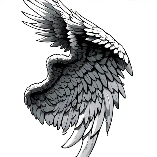 Angel Wings With Name