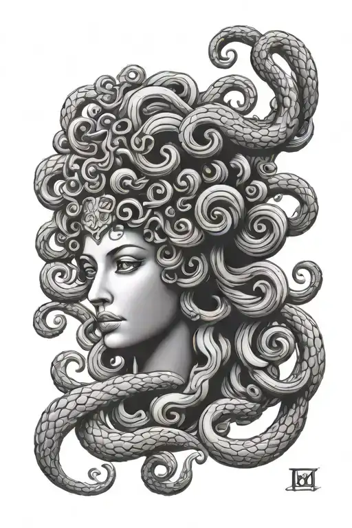 Sicillian Medusa Head