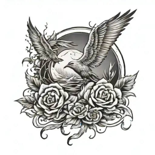 Peace And Lightining Storm And Time And Nature