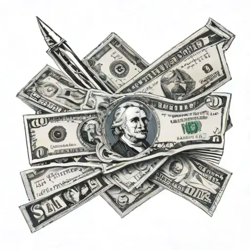 Tattoo About Money Struggles