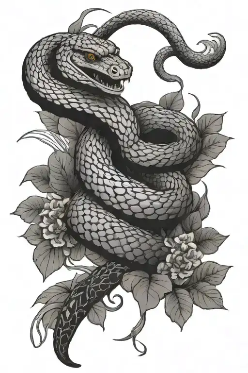 Japanese Style Snake