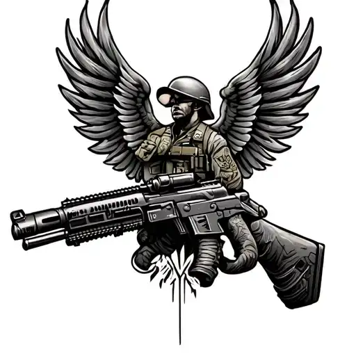 Military Themed Sleeve