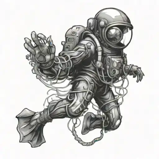 Jellyfish Diving Suit Ocean Freedom Breathing