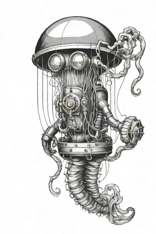 Jellyfish Diving Suit Ocean Freedom Breathing