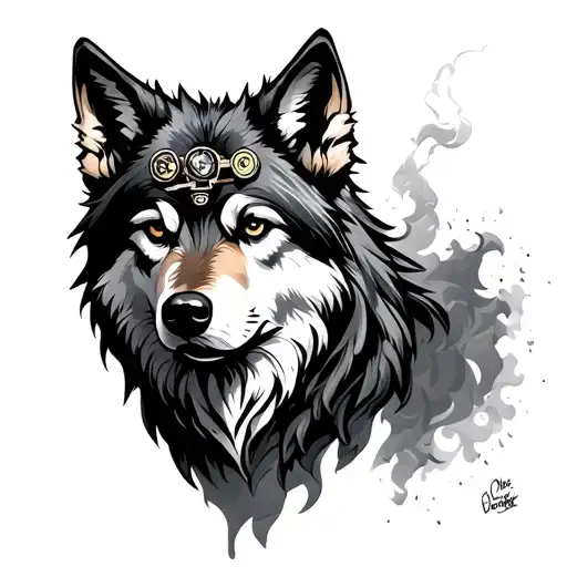Steam Punk Wolf
