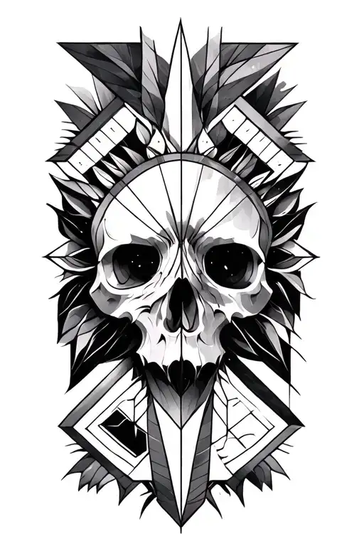 Geometry Tattoo Design