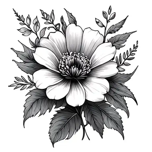 Birth Flower March April And August