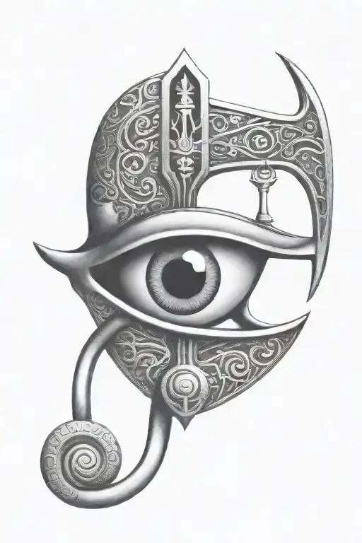 Anubus Ankh Symbol Integrated