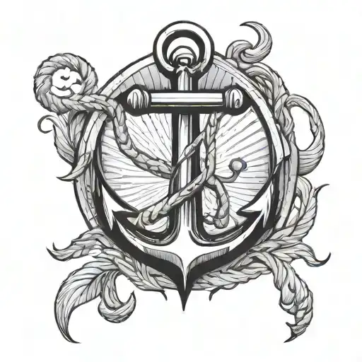 Navy Anchor