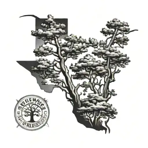 Texas Pine Trees