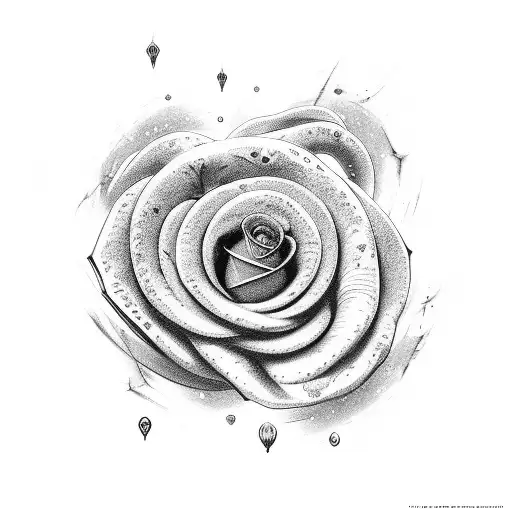 Infinity Galaxy Full Sleave Life Cycley Of Rose