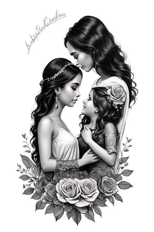 Father Mother Daughter