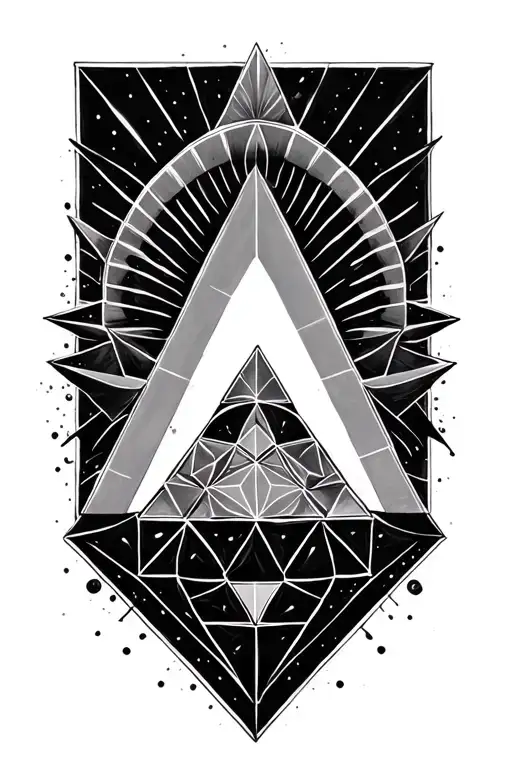 Sacred Geometry With Tetrahedron