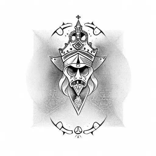 Ace Of Spades And Crown