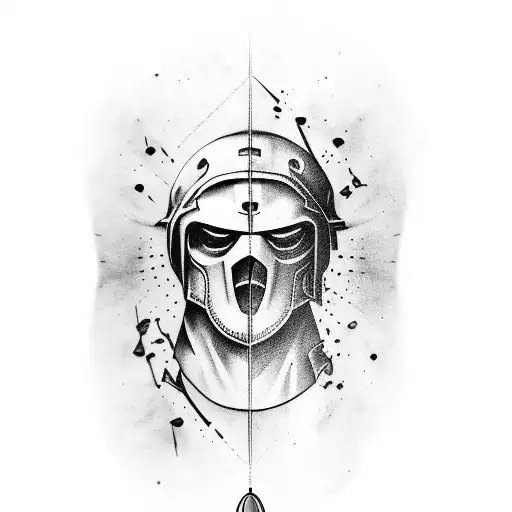 Forearm Sleeve Spartan Theme