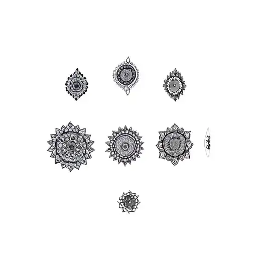 Coverup Mini Mandalas