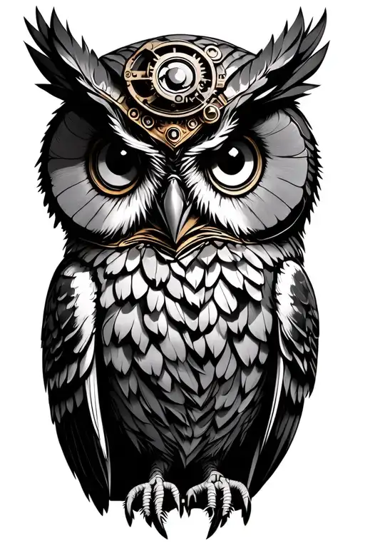 Steampunk Owl