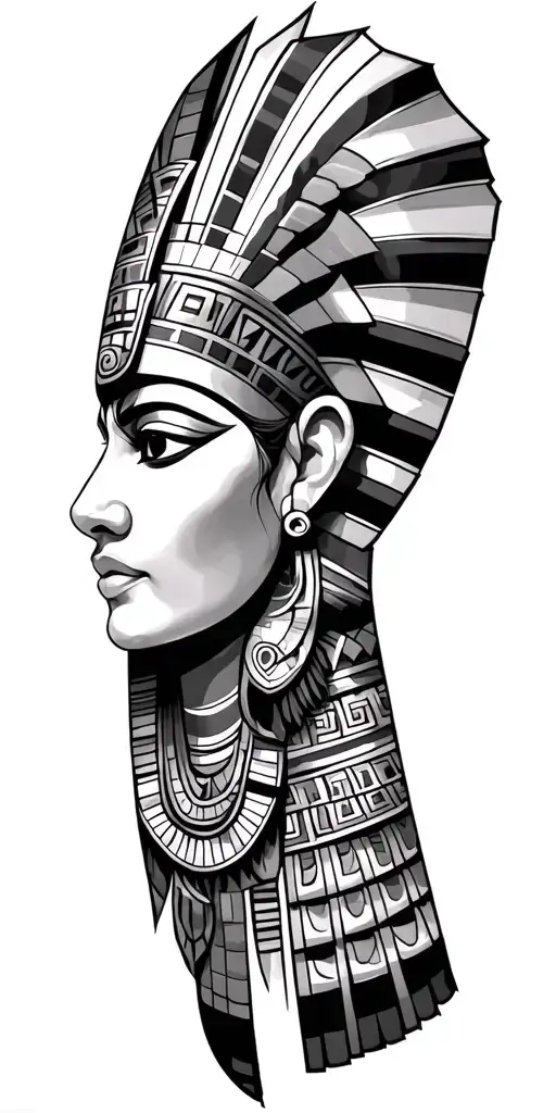 Egyptian Aztec Polynesian Inspired