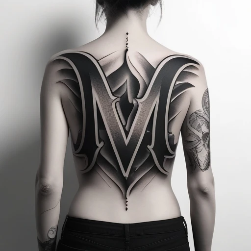 M Tattoo idea