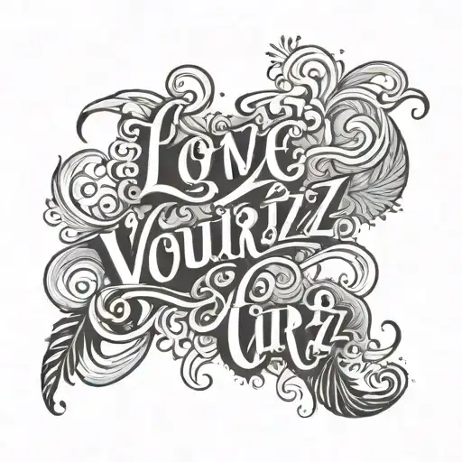 Love Yourz Calligraphy Font