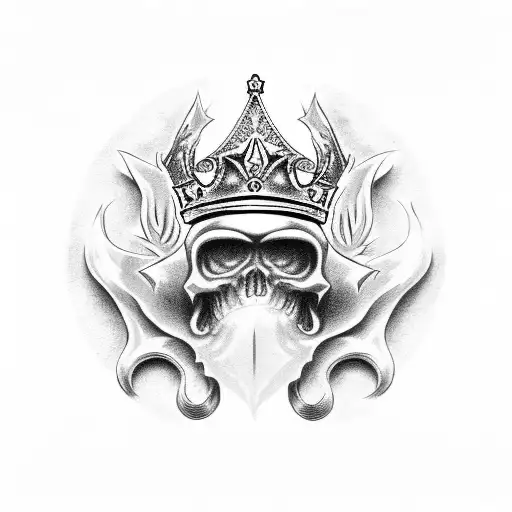 Ace Of Spades And Crown