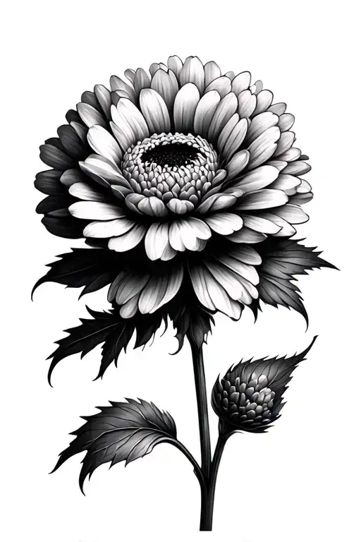 Chrysanthemum Flower Long Stem