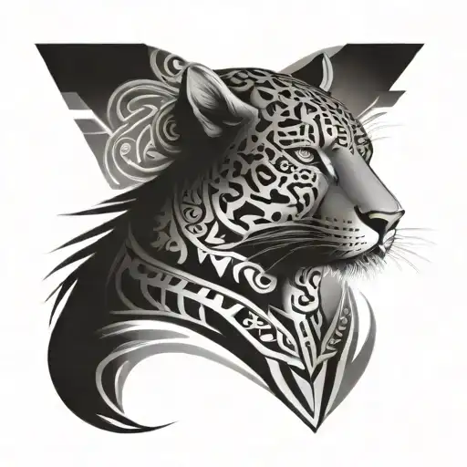 Aztec And Jaguar Sleeve