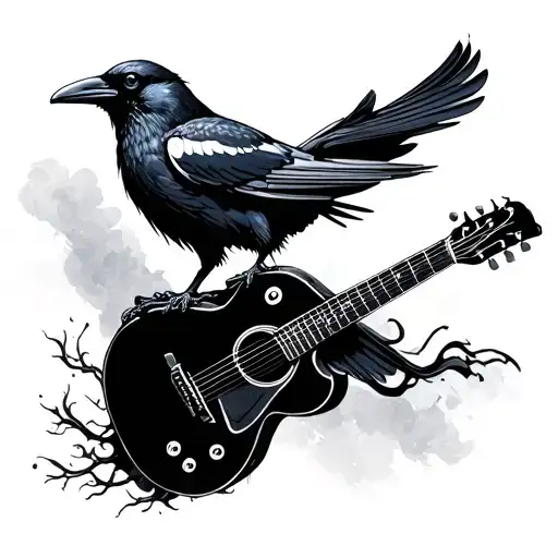 Crows And Guitar