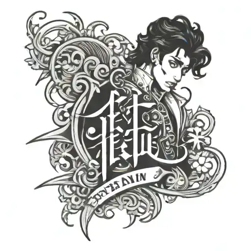 Prince Written In Japan Word