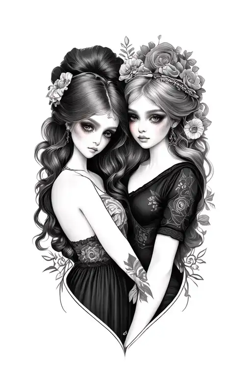 Matching Tattoos Hands Stiched Together Doll Stitching