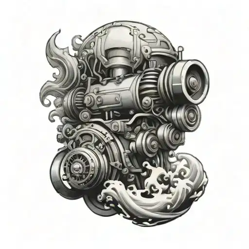 Ocean And Engine