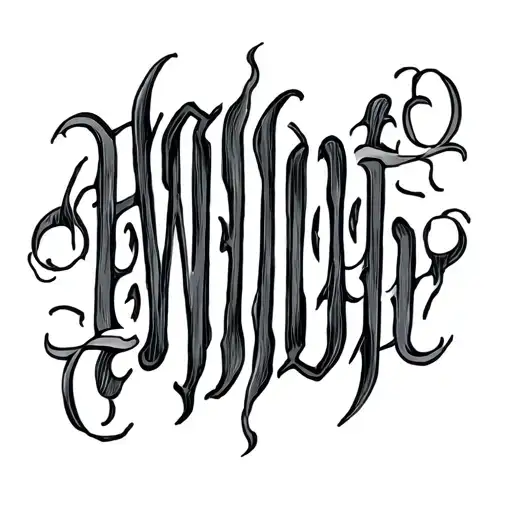 Two Word Ambigram Generator