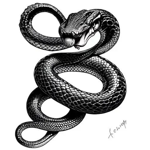 Snake For Feet Prints