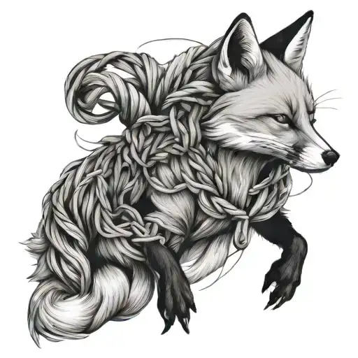 Shibari Fox Animal Inspired