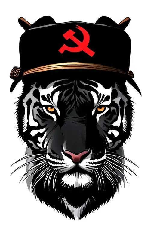 Tiger Bamboo Communist Hat