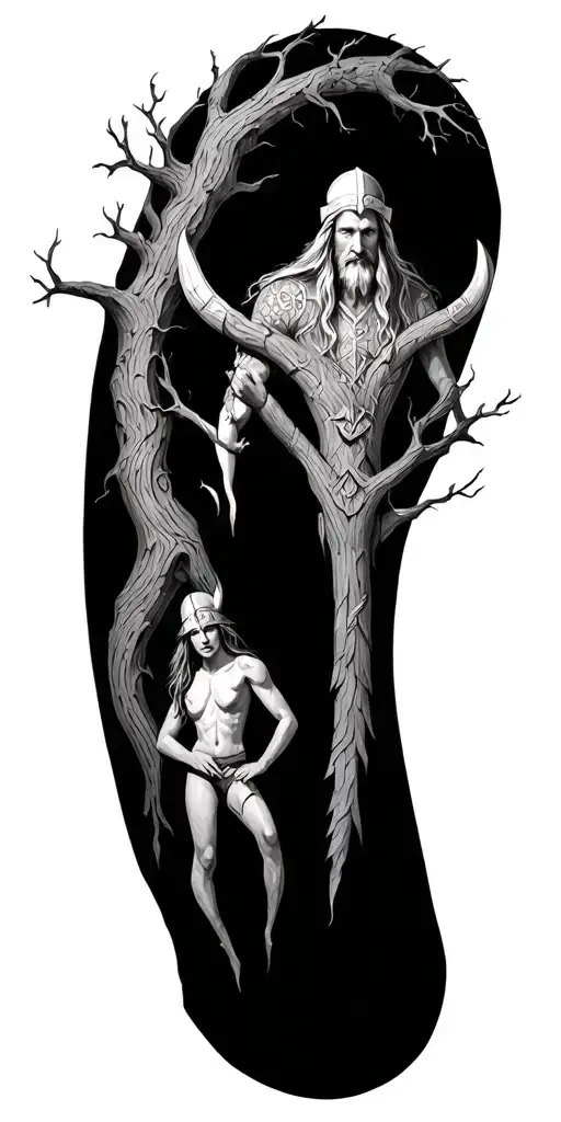 Viking Family Tree Intertwined
