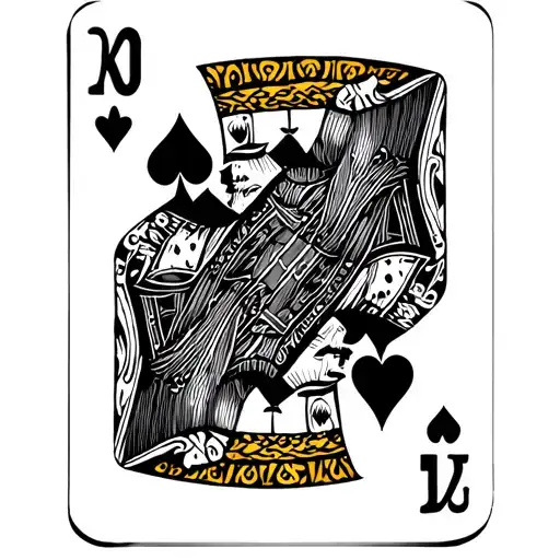 King Of Hearts Playing Card