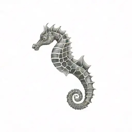 Real Sea Horse