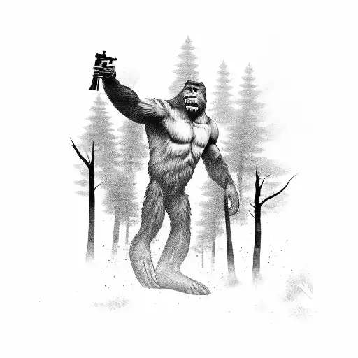 Bigfoot Hunting With A Rifle