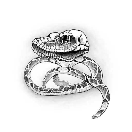 Skeletal Snake