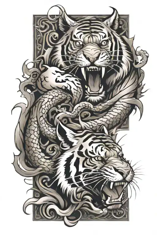 Tiger And Dragon Wrapping