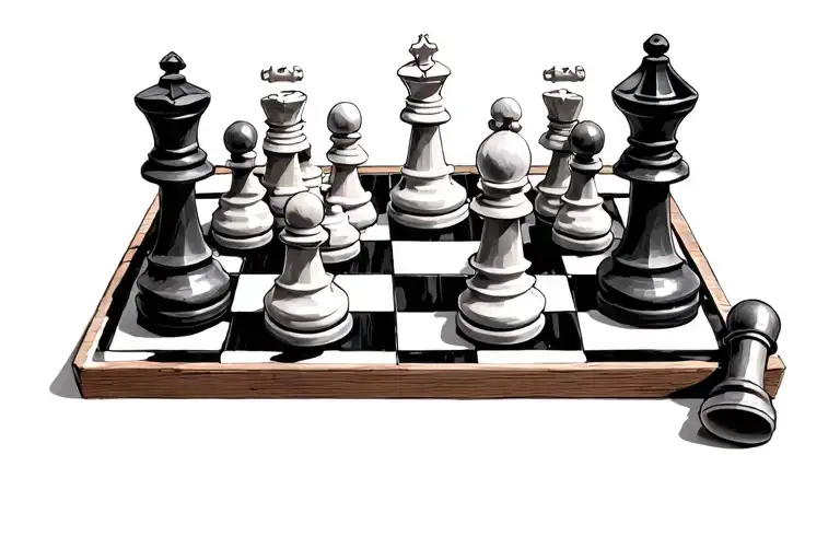 Realistic Chess Pieces